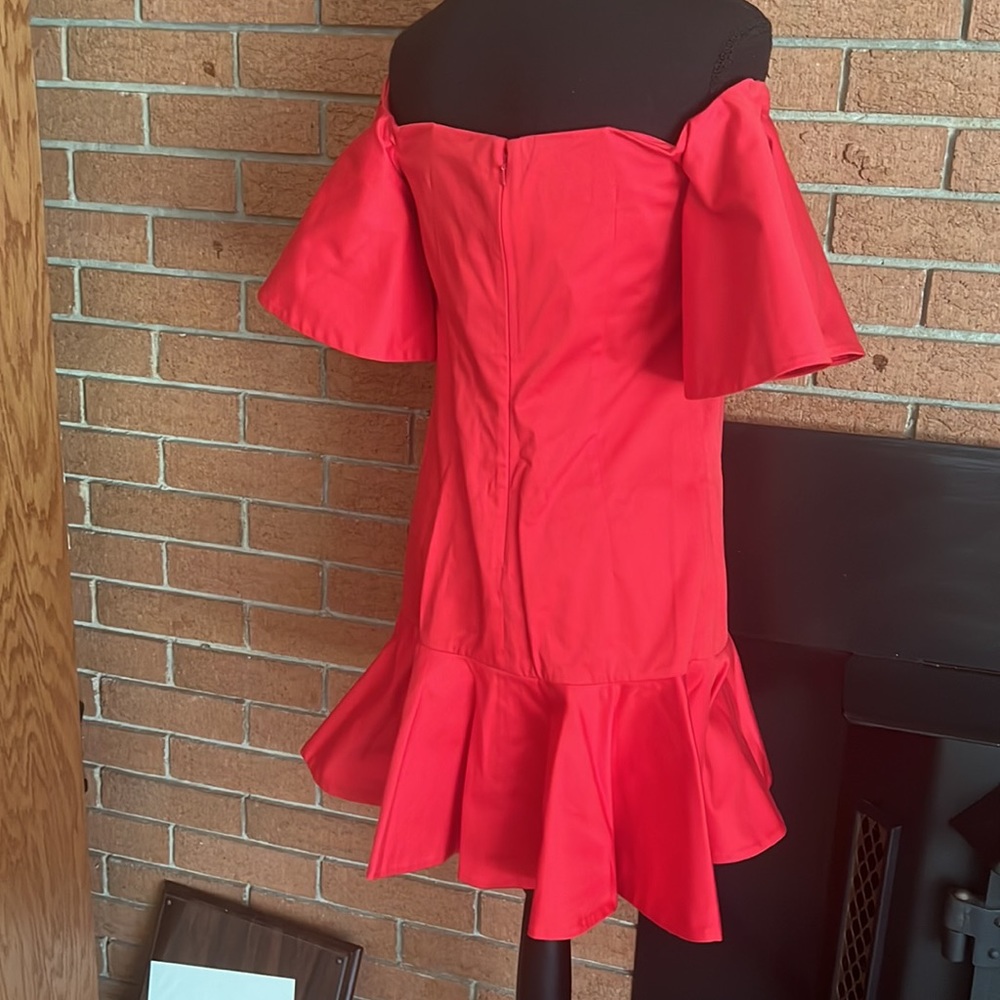 Alexis❣️ Red Aliana Off Shoulder Dress - Picture 7 of 9